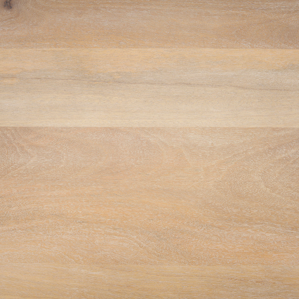 Mercana - Shivon 84" Rectangular Light Brown Mango Wood W/ Travertine Dining Table - 70849-AB view 8