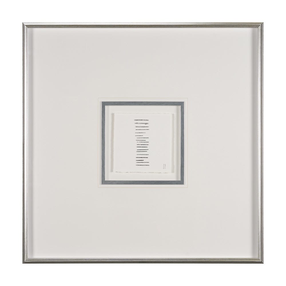 Mercana - Short Straw I by Studio M a handmade Original Framed Artwork under Glass - 15100 view 1