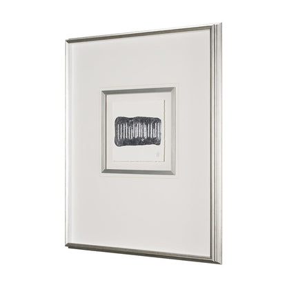 Mercana - Short Straw II by Studio M a handmade Original Framed Artwork under Glass - 15101 view 2