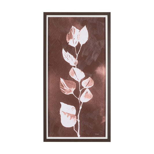 Mercana - Sienna Silhouette I by Mercana Studio a Hand Embellished Textured Framed Art Print - 14807 view 1