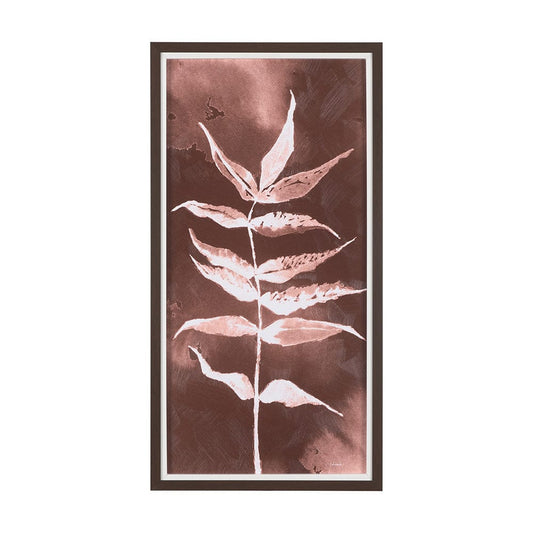 Mercana - Sienna Silhouette II by Mercana Studio a Hand Embellished Textured Framed Art Print - 14808 view 1