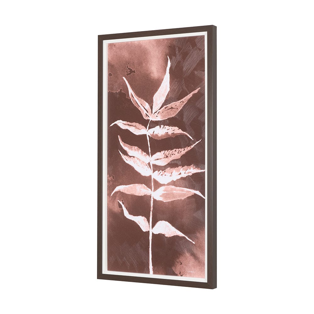 Mercana - Sienna Silhouette II by Mercana Studio a Hand Embellished Textured Framed Art Print - 14808 view 2