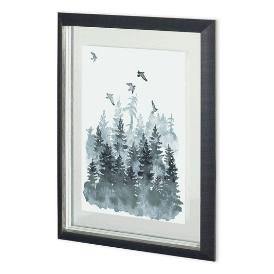 Mercana - Sierra Vista II by Naomi McCavitt a Hand Embellished Textured Framed Art Print Matted under Glass - 11135 view 1