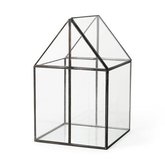 Mercana - Sikes Large 10L x 10W x 16H Hut Terrarium W/Glass Base - 68840 view 1