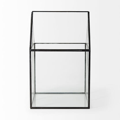 Mercana - Sikes Large 10L x 10W x 16H Hut Terrarium W/Glass Base - 68840 view 3