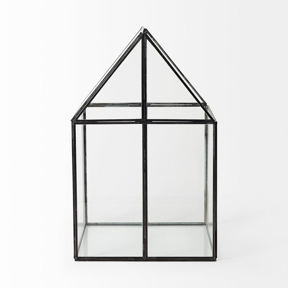 Mercana - Sikes Large 10L x 10W x 16H Hut Terrarium W/Glass Base - 68840 view 4