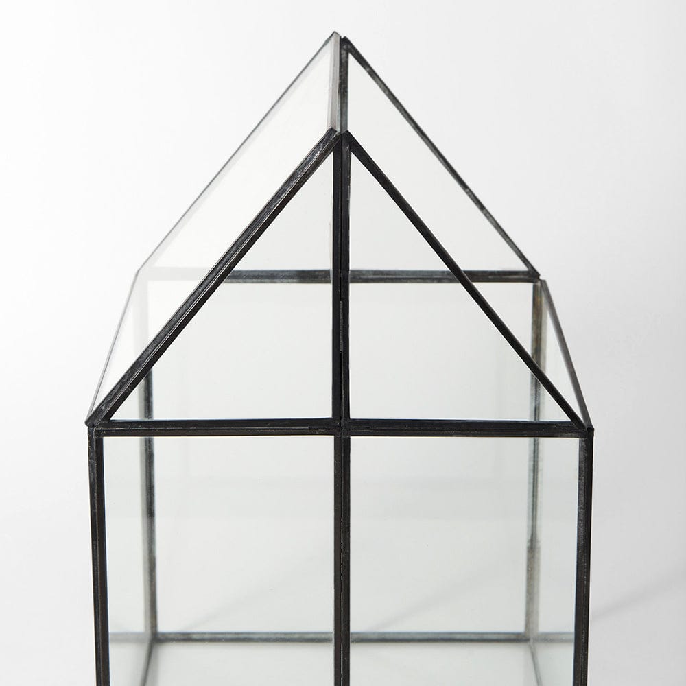 Mercana - Sikes Large 10L x 10W x 16H Hut Terrarium W/Glass Base - 68840 view 7