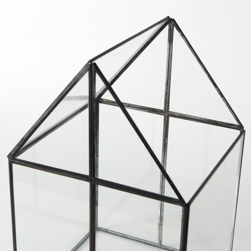 Mercana - Sikes Large 10L x 10W x 16H Hut Terrarium W/Glass Base - 68840 view 8