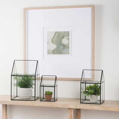 Mercana - Sikes Large 10L x 10W x 16H Hut Terrarium W/Glass Base - 68840 view 9
