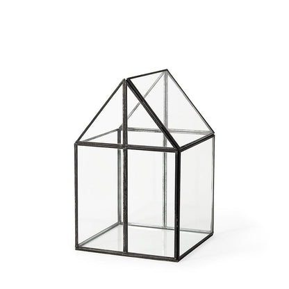 Mercana - Sikes Medium 8L x 8W x 13H Hut Terrarium W/Glass Base - 68839 view 1