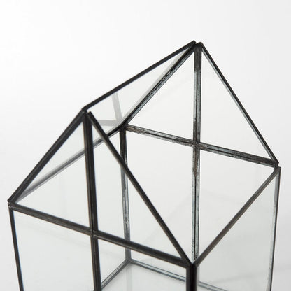 Mercana - Sikes Medium 8L x 8W x 13H Hut Terrarium W/Glass Base - 68839 view 7