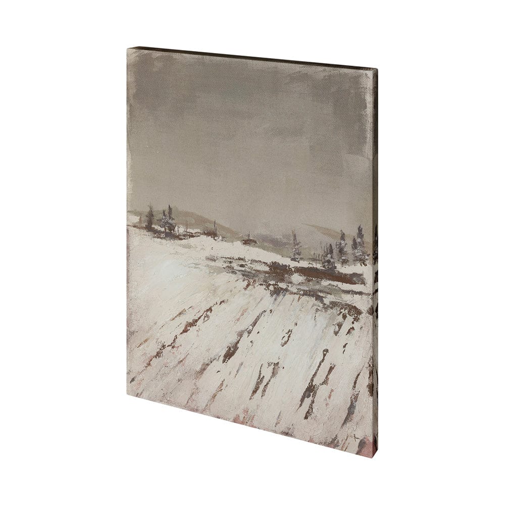 Mercana - Silent Snow I by Jonathan Klassen a Hand Embellished Textured Canvas - 101344-L view 1