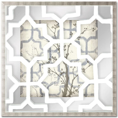 Mercana - Silhouette & Pattern VI MC Jennifer Goldberger Hand Embelished Framed Art Print Matted under Glass - 9111 view 2