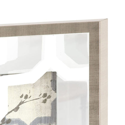 Mercana - Silhouette & Pattern VI MC Jennifer Goldberger Hand Embelished Framed Art Print Matted under Glass - 9111 view 3