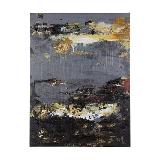 Mercana - Silver and gold inspiration I by Mercana Studio a Hand Embellished Textured Canvas - 102309-L view 1