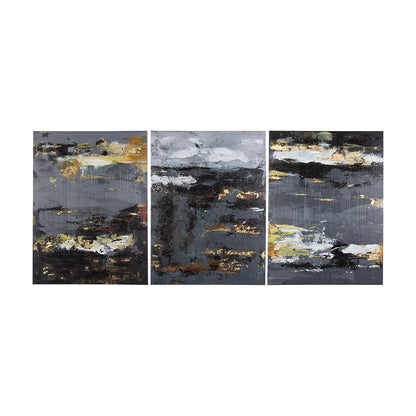 Mercana - Silver and gold inspiration I by Mercana Studio a Hand Embellished Textured Canvas - 102309-L view 8