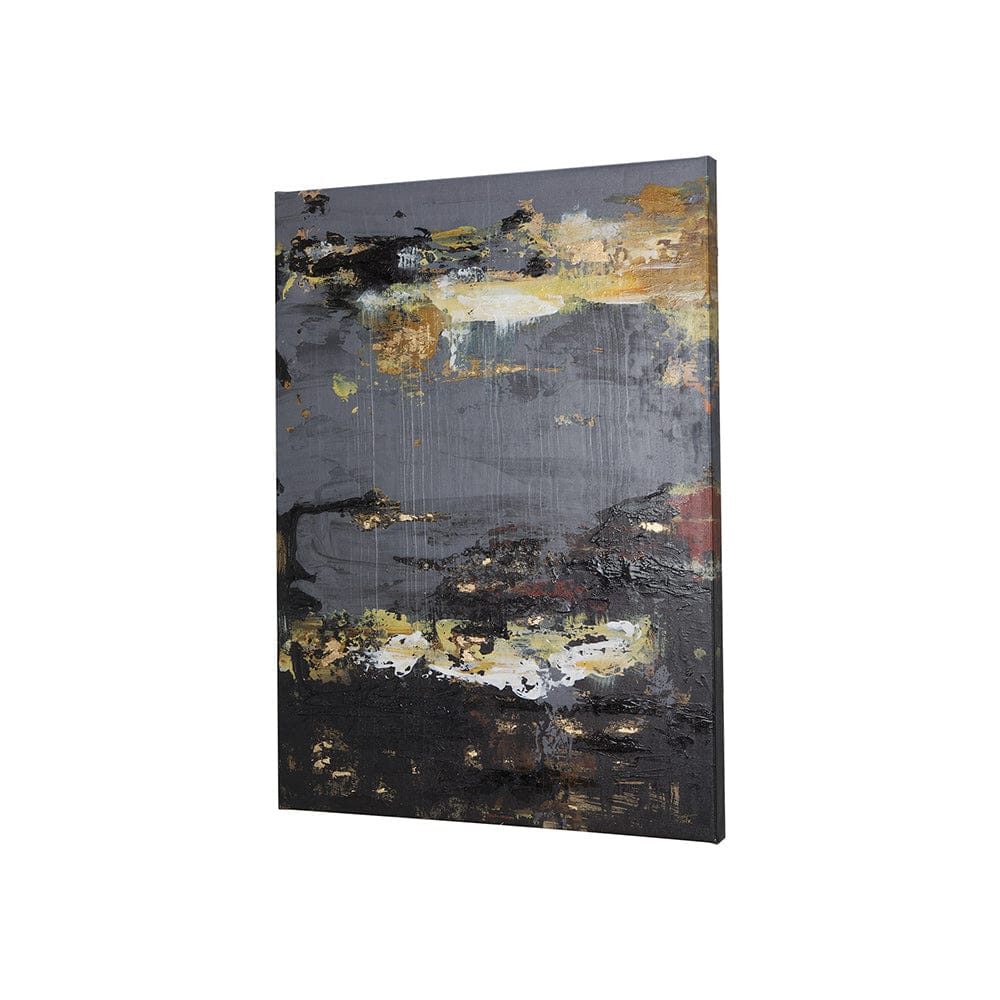 Mercana - Silver and gold inspiration I by Mercana Studio a Hand Embellished Textured Canvas - 102309-S view 2