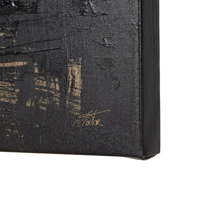 Mercana - Silver and gold inspiration I by Mercana Studio a Hand Embellished Textured Canvas - 102309-S view 5