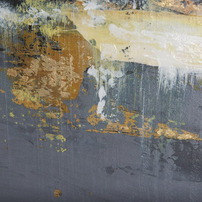 Mercana - Silver and gold inspiration I by Mercana Studio a Hand Embellished Textured Canvas - 102309-S view 7