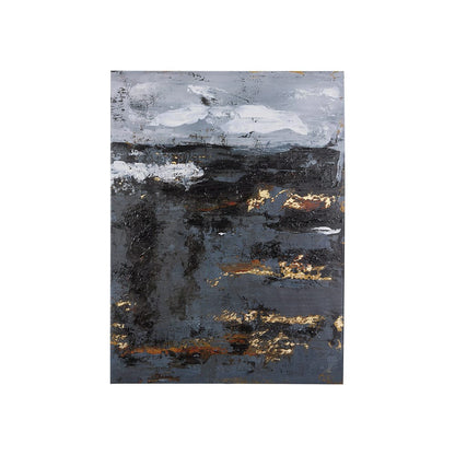 Mercana - Silver and gold inspiration II by Mercana Studio a Hand Embellished Textured Canvas - 102310-S view 1