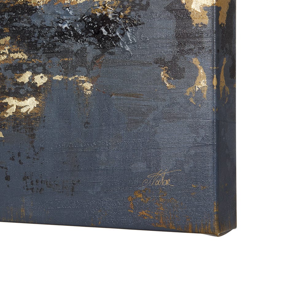 Mercana - Silver and gold inspiration II by Mercana Studio a Hand Embellished Textured Canvas - 102310-S view 5