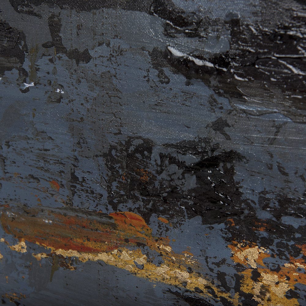Mercana - Silver and gold inspiration II by Mercana Studio a Hand Embellished Textured Canvas - 102310-S view 6