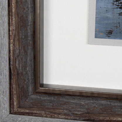 Mercana - Silver and gold Inspiration II by Mercana Studio a Hand Embellished Textured Framed Art Print - 14410 view 5