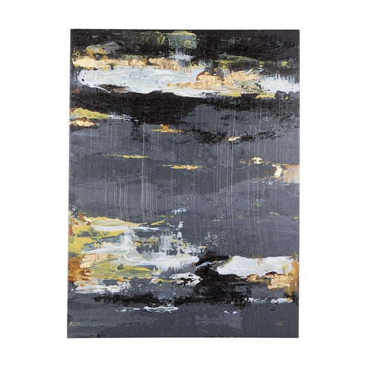 Mercana - Silver and gold inspiration III by Mercana Studio a Hand Embellished Textured Canvas - 102311-L view 1