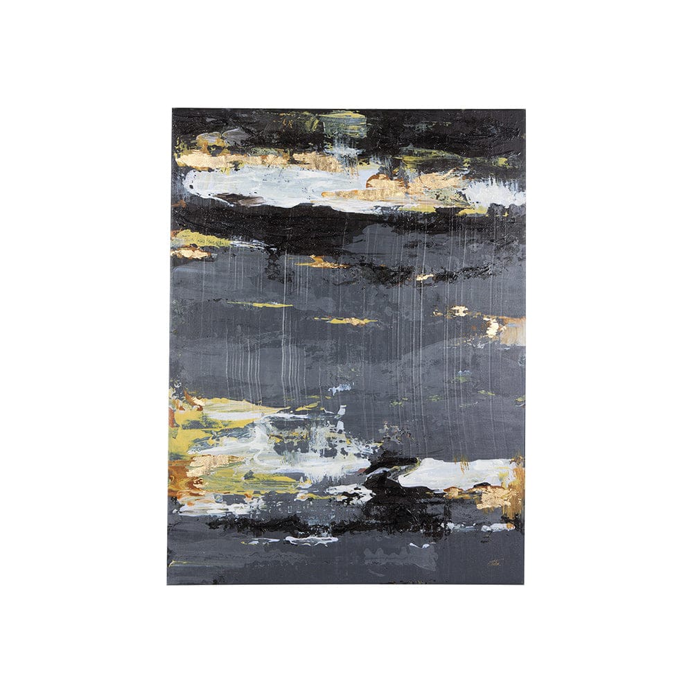 Mercana - Silver and gold inspiration III by Mercana Studio a Hand Embellished Textured Canvas - 102311-S view 1