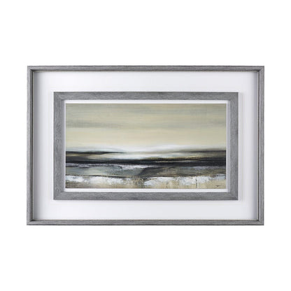 Mercana - Silver Light by Pablo Rojerro a Hand Embellished Textured Framed Art Print Matted under Glass - 13034 view 1