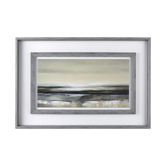 Mercana - Silver Light by Pablo Rojerro a Hand Embellished Textured Framed Art Print Matted under Glass - 13034 view 1