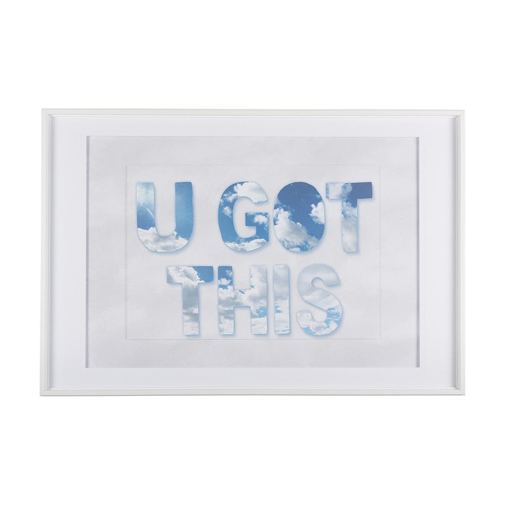 Mercana - Simple Voice -This by Mercana Studio a Framed Art Print Matted under Glass - 14645 view 1