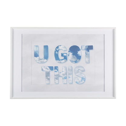 Mercana - Simple Voice -This by Mercana Studio a Framed Art Print Matted under Glass - 14645 view 1