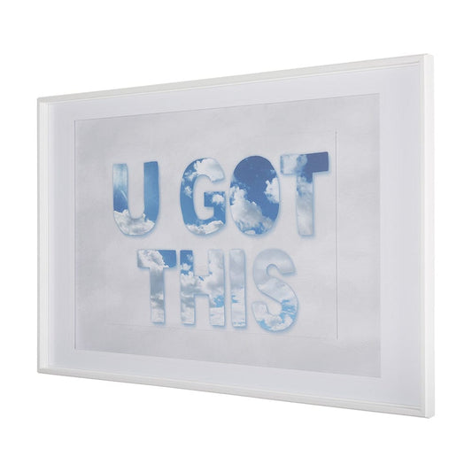 Mercana - Simple Voice -This by Mercana Studio a Framed Art Print Matted under Glass - 14645 view 2
