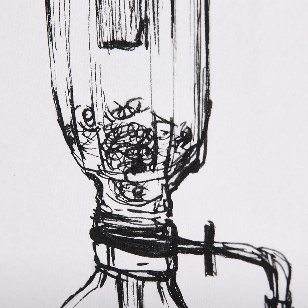Mercana - Siphon Coffee Maker by Mercana Studio a Hand Embellished Textured Canvas - 102439-S view 7