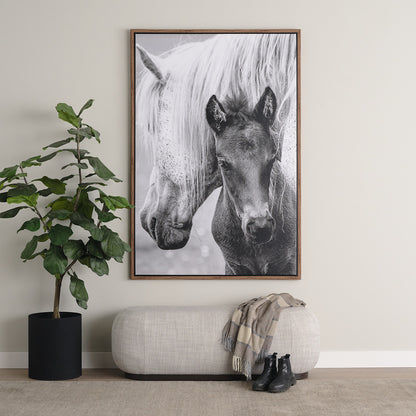 Mercana - Siren Gray Fabric w/ Dark Brown Wood Oblong Bench - 70810 view 9