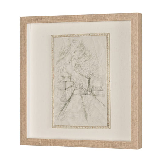 Mercana - Sketch Collection Set of 9 by Mercana Studio a Hand Embellished Framed Art Print Matted under Glas - 15612 view 2