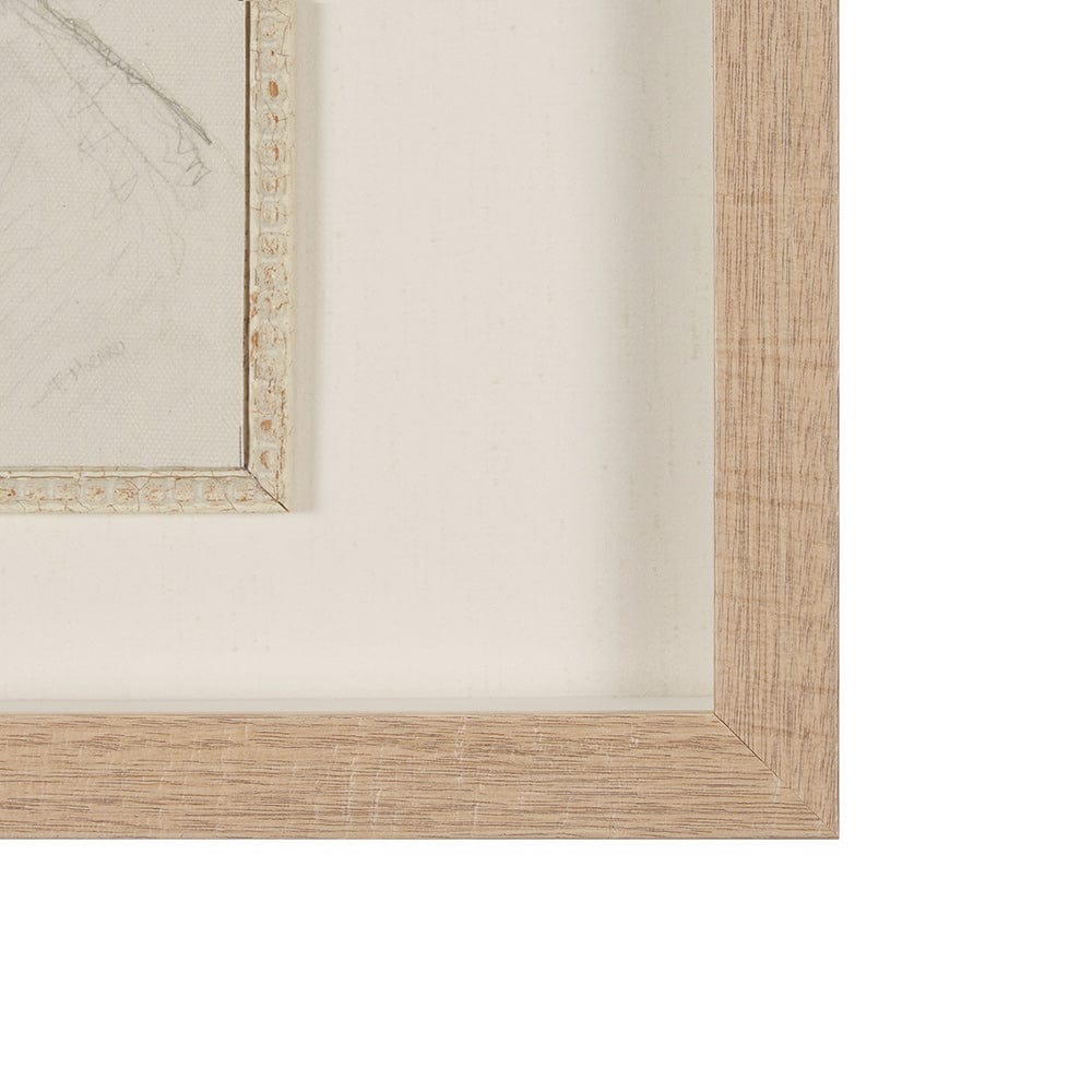 Mercana - Sketch Collection Set of 9 by Mercana Studio a Hand Embellished Framed Art Print Matted under Glas - 15612 view 3