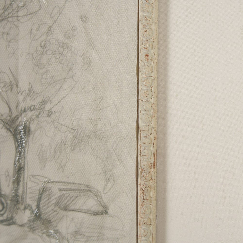 Mercana - Sketch Collection Set of 9 by Mercana Studio a Hand Embellished Framed Art Print Matted under Glas - 15612 view 6