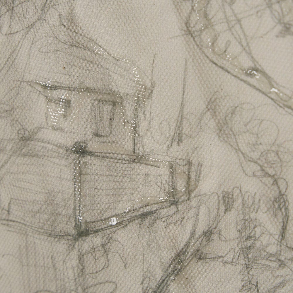 Mercana - Sketch Collection Set of 9 by Mercana Studio a Hand Embellished Framed Art Print Matted under Glas - 15612 view 7