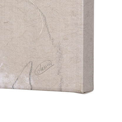 Mercana - Sketch of animal III Antelope by Mercana Studio a Hand Embellished Textured Canvas - 102352-S view 5