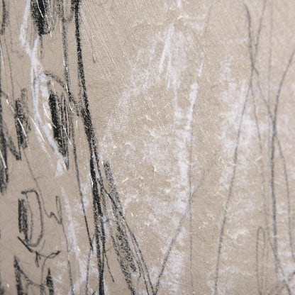 Mercana - Sketch of animal IV Giraffe by Mercana Studio a Hand Embellished Textured Canvas - 102353-L view 6