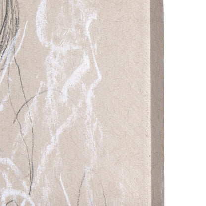 Mercana - Sketch of animal IX Bison by Mercana Studio a Hand Embellished Textured Canvas - 102358-L view 4