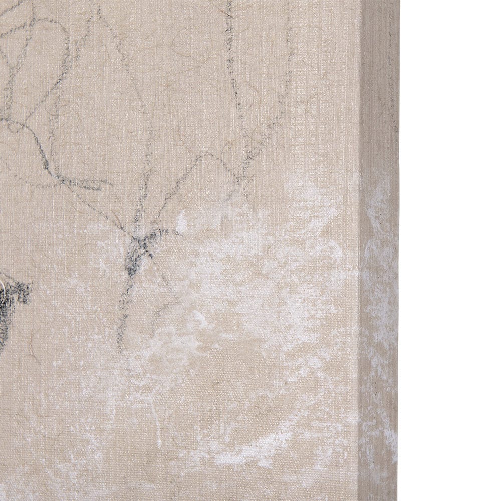 Mercana - Sketch of animal V Goat by Mercana Studio a Hand Embellished Textured Canvas - 102354-S view 4