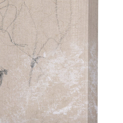 Mercana - Sketch of animal V Goat by Mercana Studio a Hand Embellished Textured Canvas - 102354-S view 4