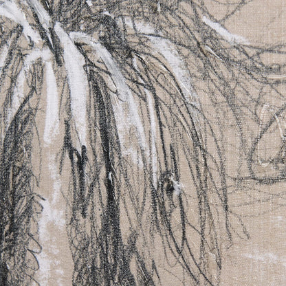 Mercana - Sketch of animal V Goat by Mercana Studio a Hand Embellished Textured Canvas - 102354-S view 6
