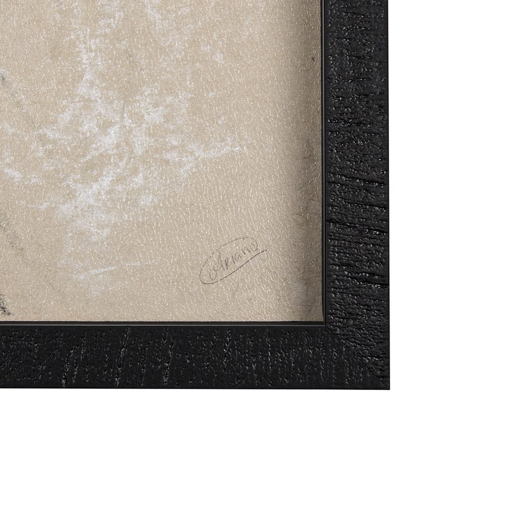Mercana - Sketch of Animal V Goat by Mercana Studio Hand Embellished Framed Art Print Matted under Glass - 14472 view 3