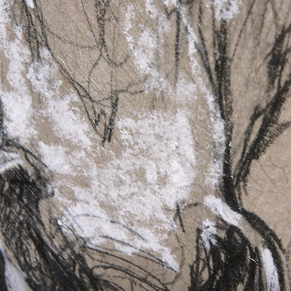 Mercana - Sketch of animal VI Pony by Mercana Studio a Hand Embellished Textured Canvas - 102355-S view 6
