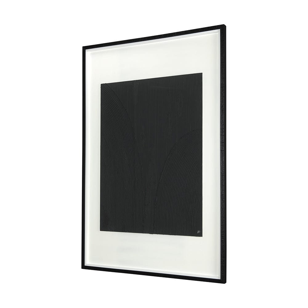 Mercana - Slate I by Studio M a handmade Original Framed Artwork under Glass - 14959 view 2