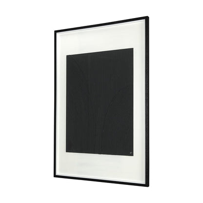 Mercana - Slate I by Studio M a handmade Original Framed Artwork under Glass - 14959 view 2